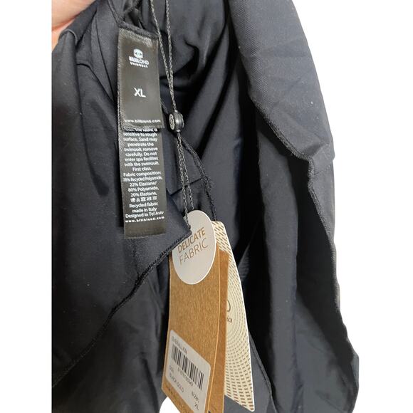 Biliblond Onepiece Overall Swim in Black Gold Womans XL NWT - Picture 11 of 13